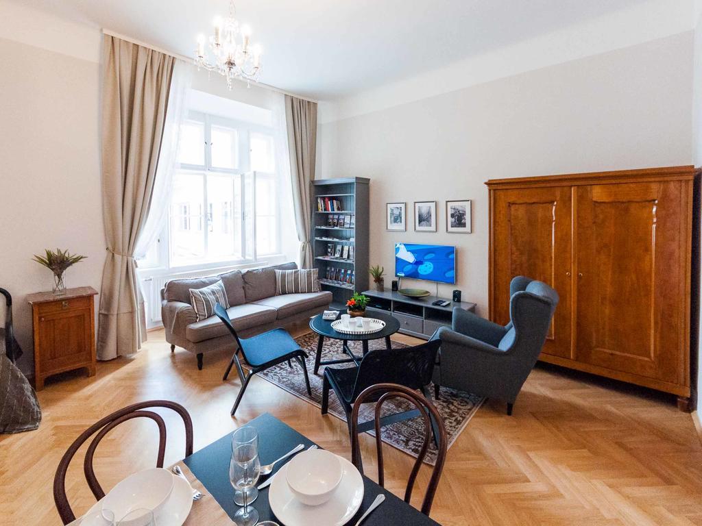 Elegant Vienna Apartment Bagian luar foto